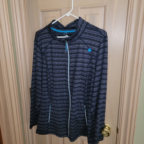 Womens plus sz 22/24 Avenue zip up Athletic Jacket NWOT - Picture 5 of 5